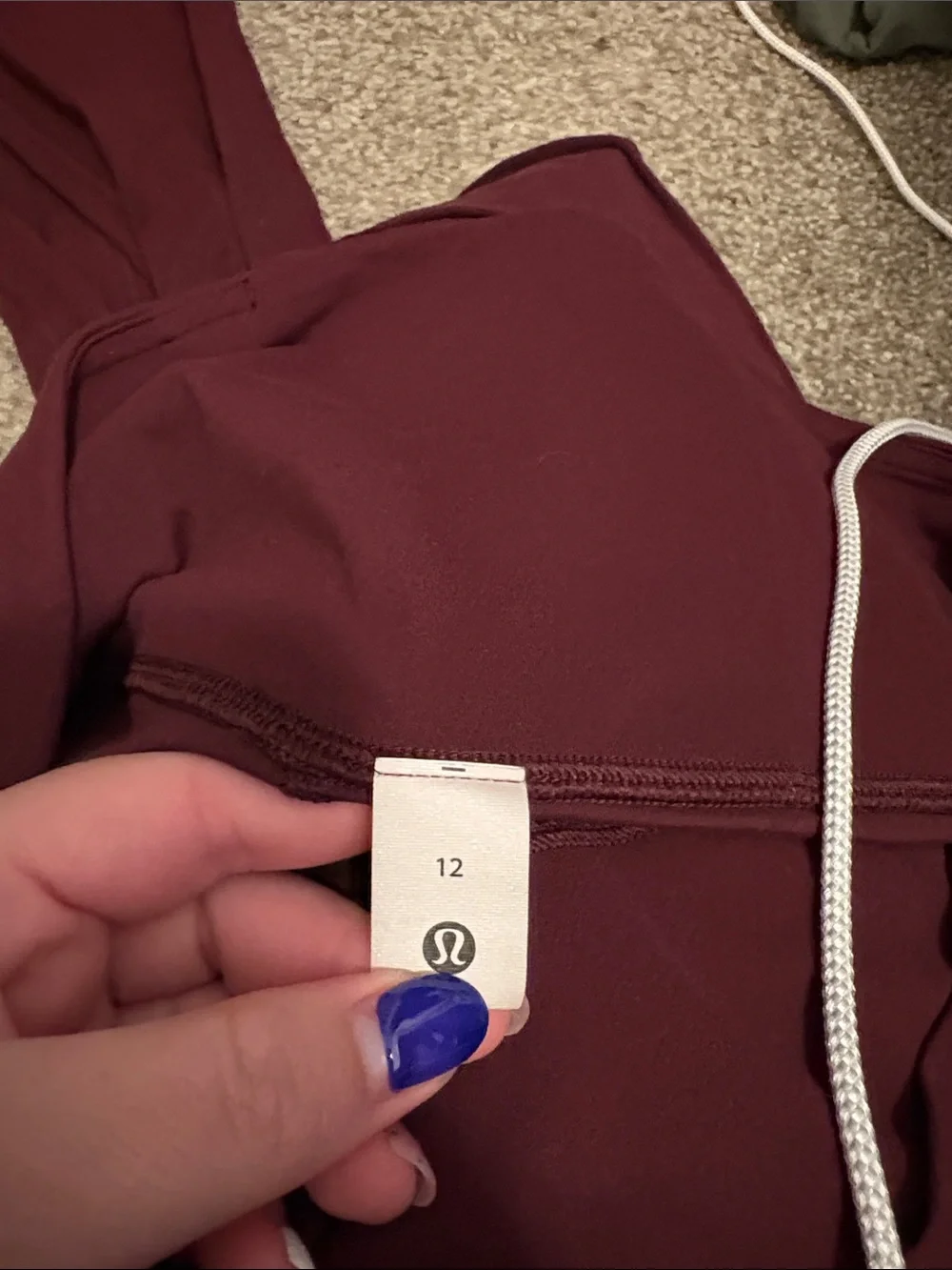lululemon athletica Maroon High-Rise flare Leggings
